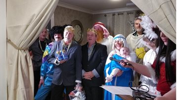 Castletown care home hosts nativity play